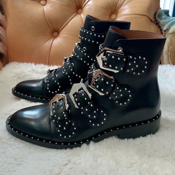 Givenchy Prue Elegant Studded Leather Boot 6 NWT - Picture 9 of 14